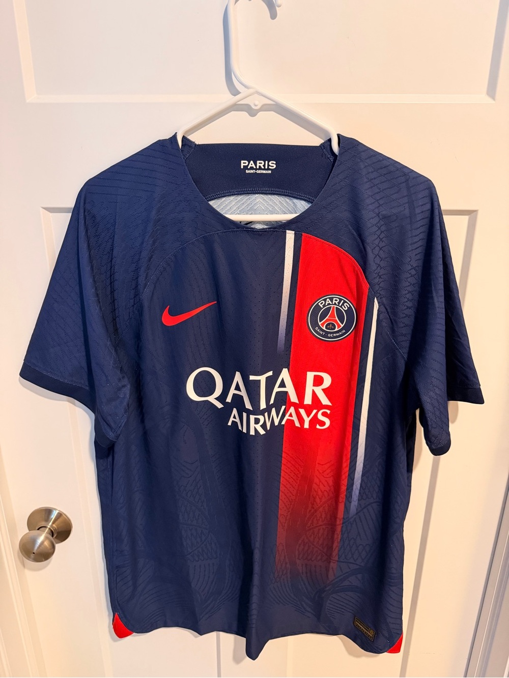 Nike Paris Saint-Germain Football Shirt - Navy & Red Accent